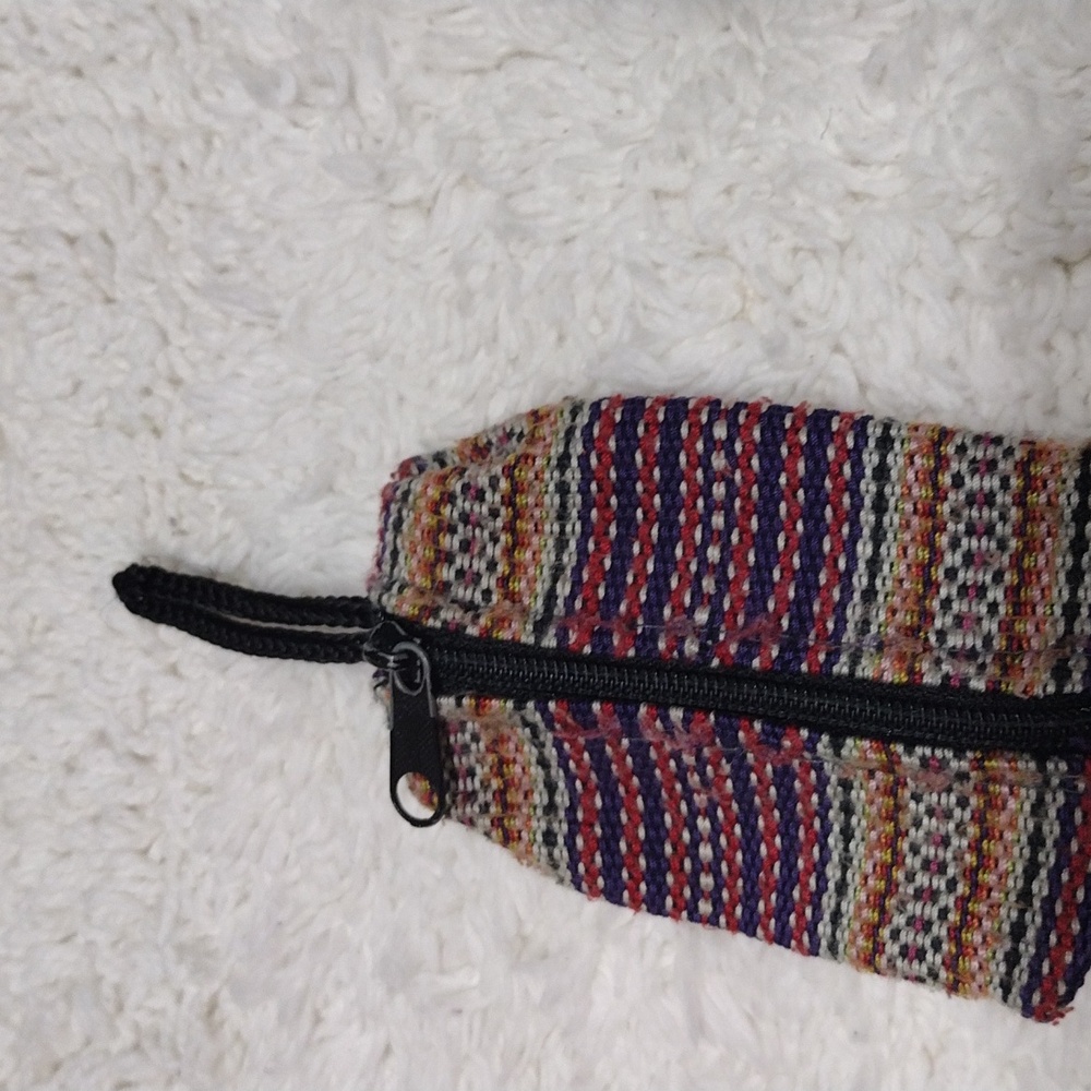 Assorted Zipper And Button Extra Small Pouch Lot … - image 4